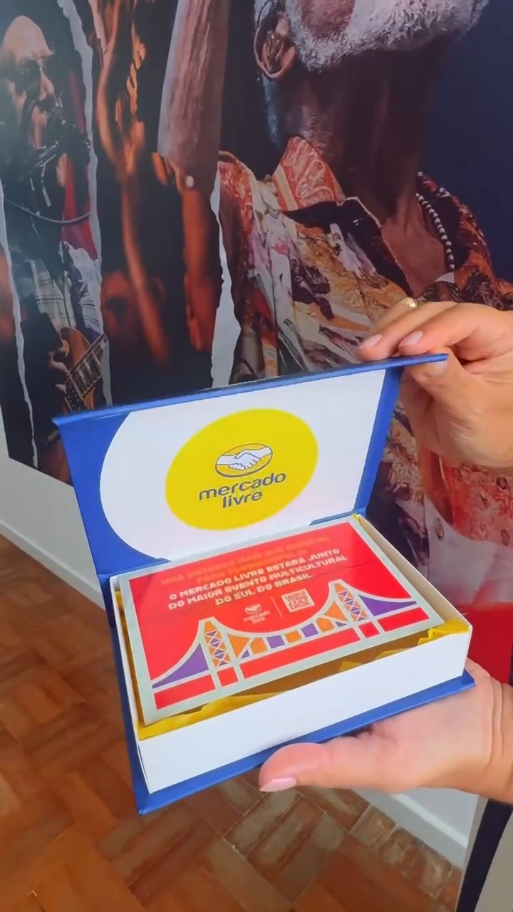 Quadro 2 do vídeo Mercado Livre no maior evento multicultural do Sul